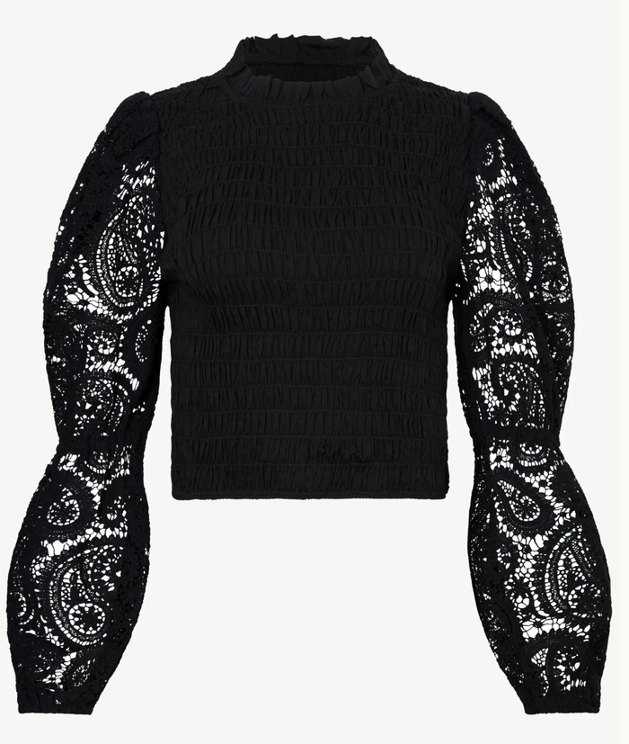 ARABELLA TOP IN BLACK