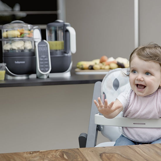 babymoov Duo Meal Station - 5 in 1 Food Maker - Grey-5
