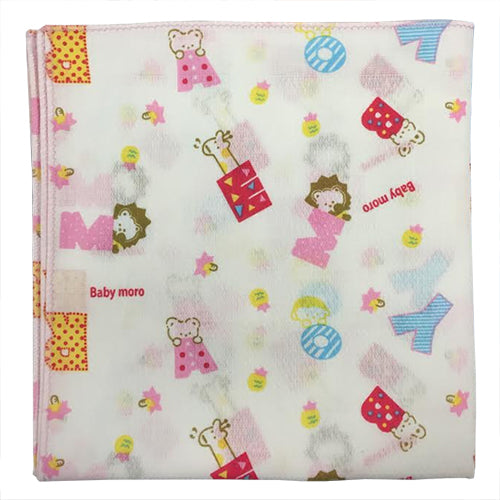 Bradcal Baby Handkerchief - ABC with Pink Trim Product