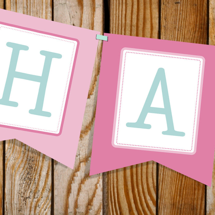 Cute Owl Birthday Party Birthday Banner