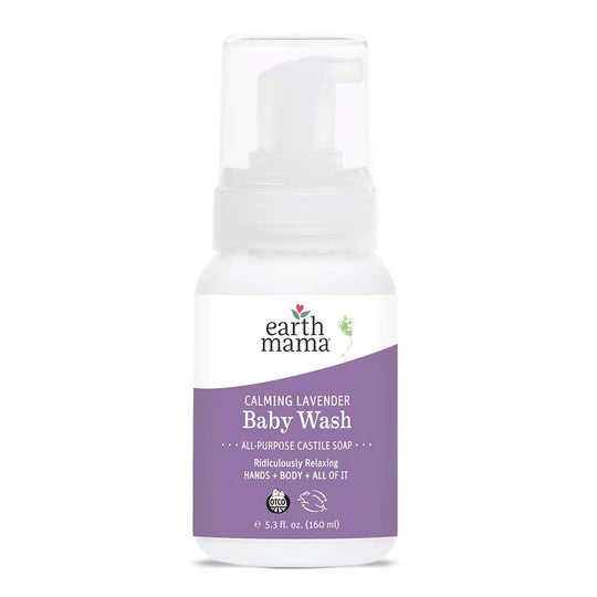 Earth Mama Calming Lavender Baby Wash - 5.3 oz