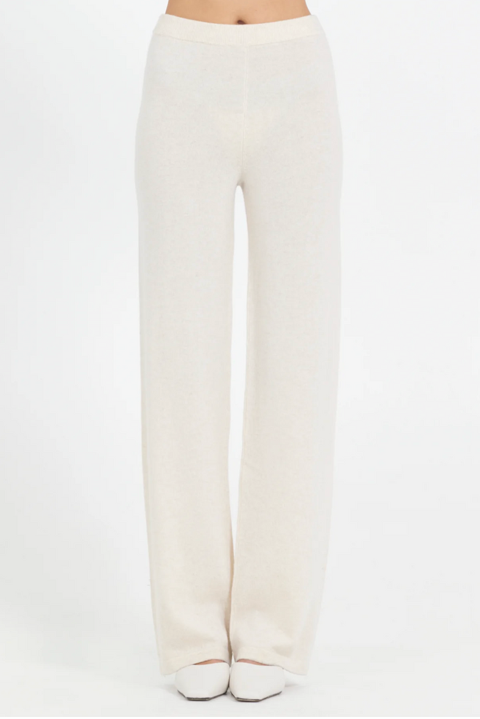 FORBES CASHMERE PANT IN BONE