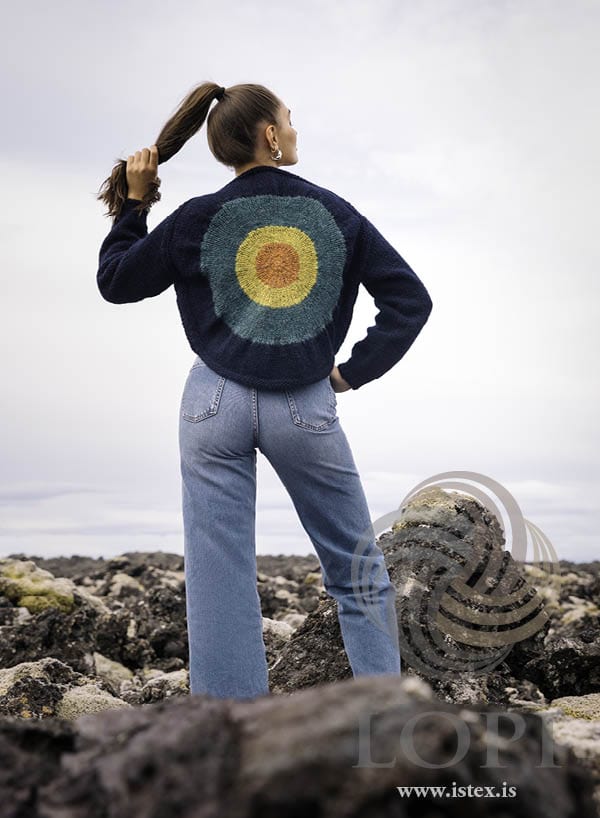 Pi - Wool sweater knitting kit - The Icelandic Store