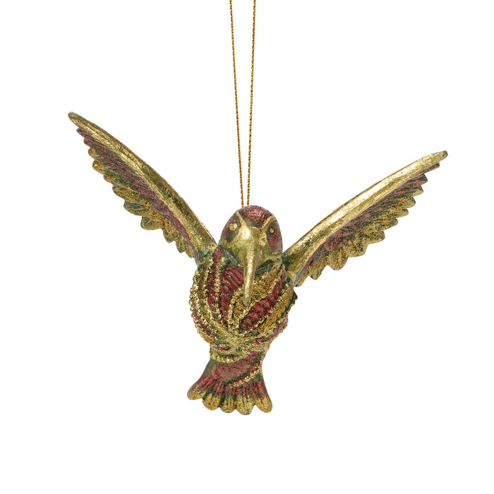 Swirly Hummingbird Green