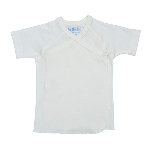 Under The Nile Short Sleeve T-Shirt - Off White - 3-6 Months-1