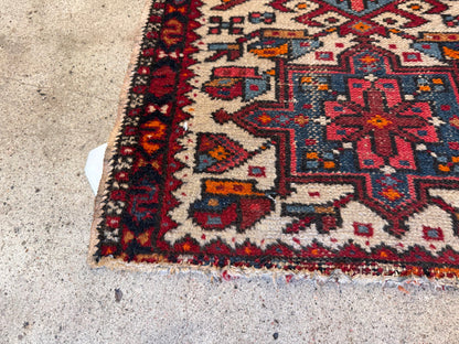 1.10x2.6 Antique Persian Karaja
