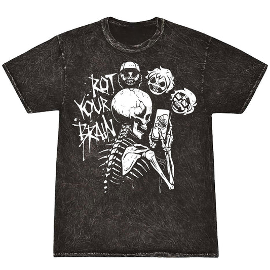 Acid Wash Shirt - Rot your Brain *PRE-ORDER*