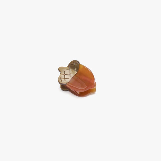Acorn Mini Hair Claw Clip Cellulose Acetate Fall Accessory