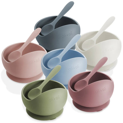 Ali+Oli Suction Bowl & Spoon