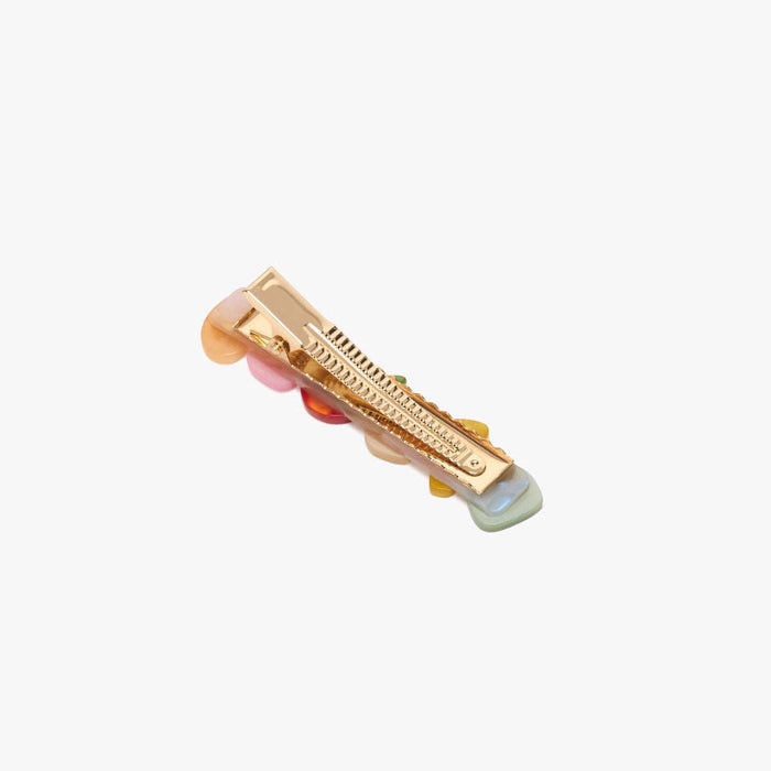 Ambrosia Fruit Salad Alligator Acetate Hair Clip Accessory