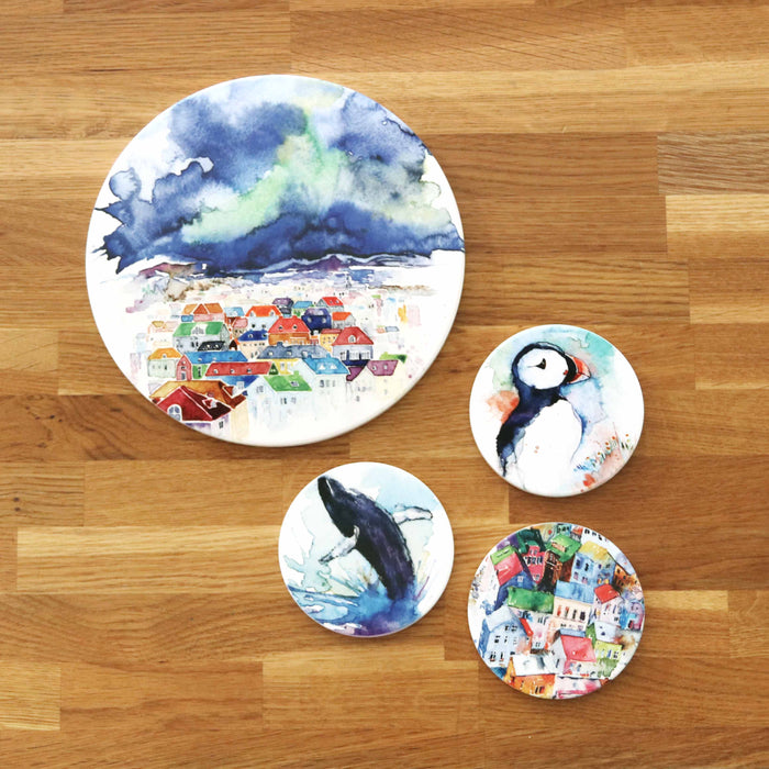 AroundTown | Ceramic Coaster