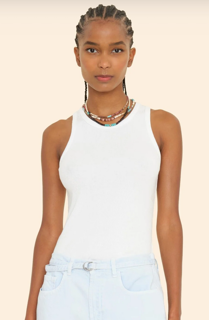 ARYNN TANK - WHITE