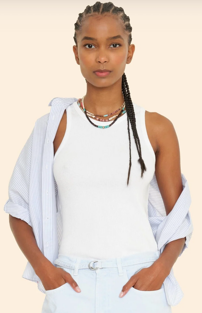 ARYNN TANK - WHITE