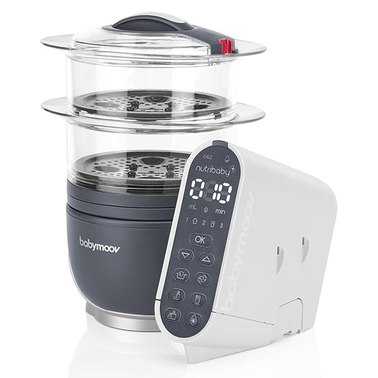 babymoov Duo Meal Station - 5 in 1 Food Maker - Grey-3