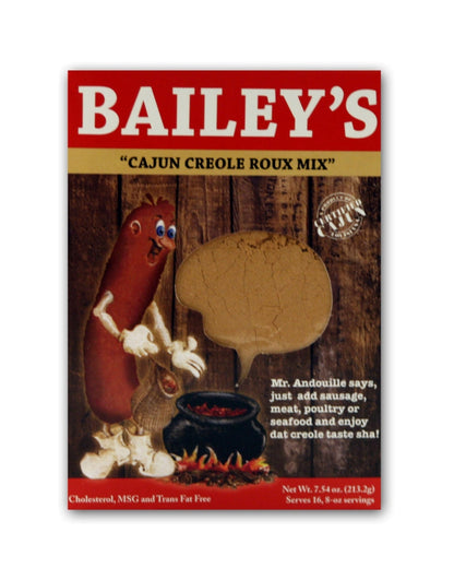 Bailey's Cajun Creole Roux Mix