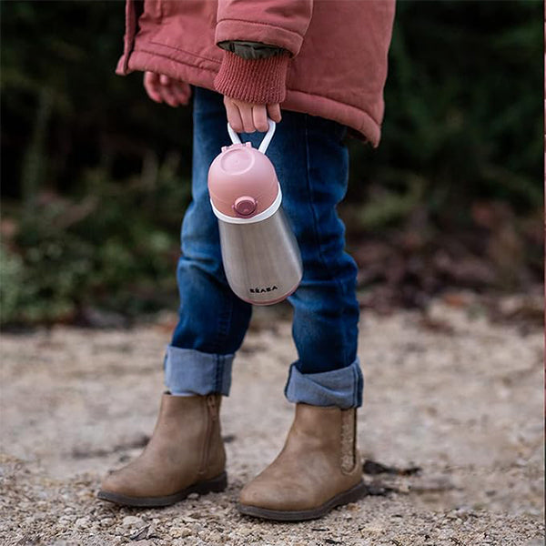 Beaba Stainless Steel Kids Water Bottle