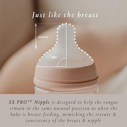 Beaba Suavinex Glass Bottle SX Pro 3PK