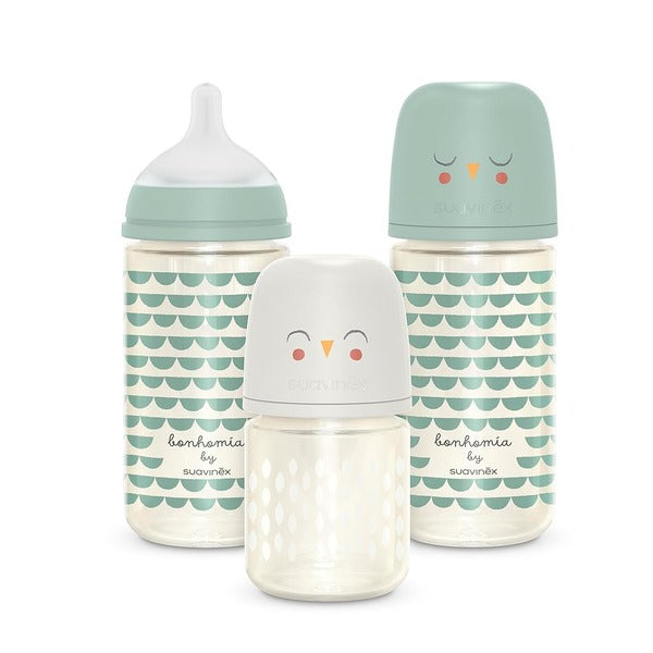 Beaba Suavinex Glass Bottle SX Pro 3PK