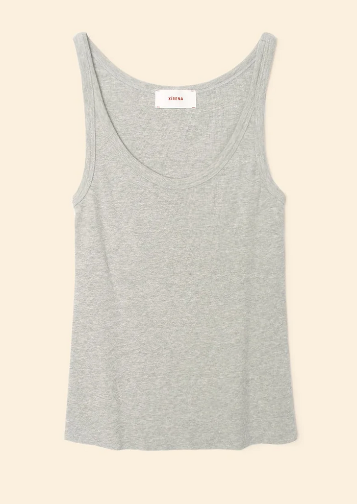 BECK TANK - HEATHER GREY