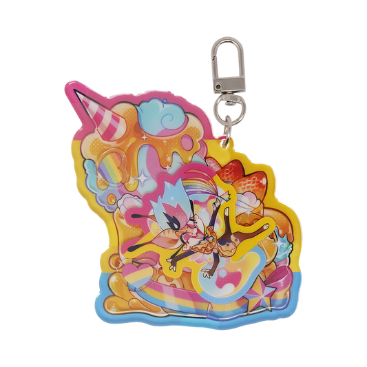 Beelzebub - Pride Parade - Shaker Keychain *LIMITED STOCK*