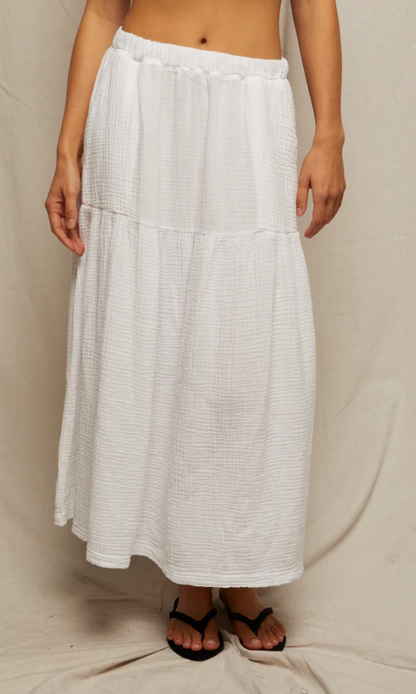 BELLA COTTON GAUZE SKIRT