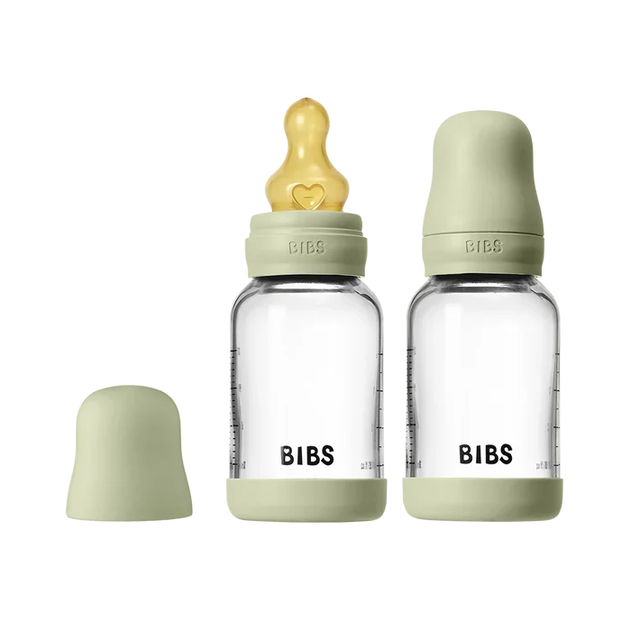 Bibs Glass Bottle Complete 4oz (2 Pack)