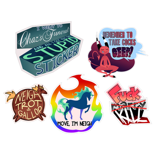 Blitz Laptop Sticker Pack *LIMITED STOCK*