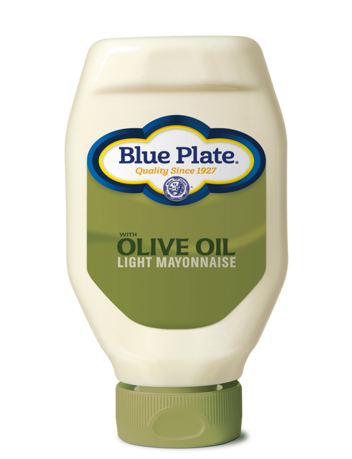 Blue Plate Olive Oil Squeeze Mayonnaise 18oz - Louisiana Light Olive Oil Squeeze Mayo
