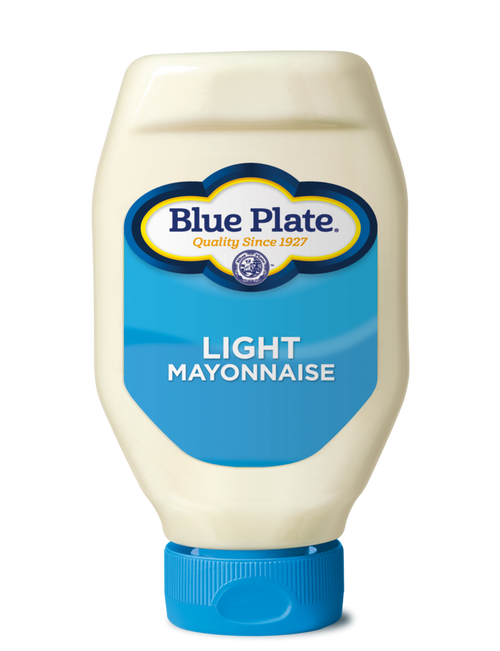Blue Plate Squeeze Light Mayonnaise 18oz - Louisiana Light Squeeze Bottle Mayo