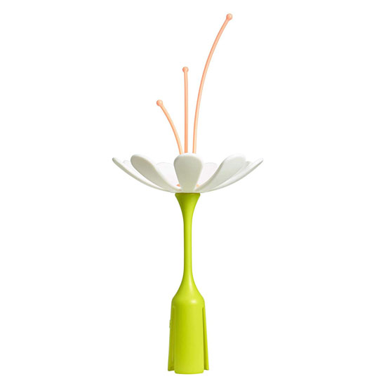 Boon STEM Grass And Lawn Drying Rack Accessory Coral