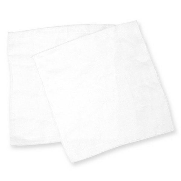 Bradcal Baby Gauze Handkerchief 10pk - White