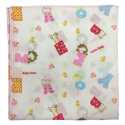 Bradcal Baby Handkerchief - ABC with Pink Trim Product