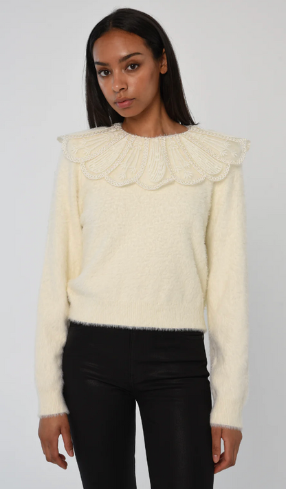 BRIAR SWEATER IN IVORY