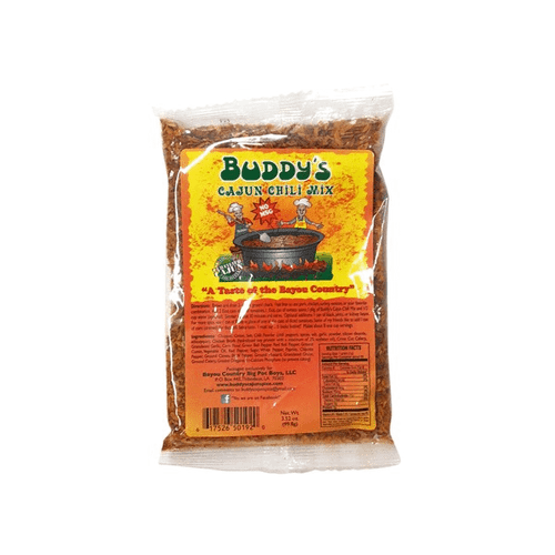 Buddy's Cajun Chili Mix - Louisiana Style Cajun Chili Seasoning Mix