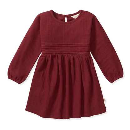 Burts Bees Ribbed Pointelle Dress