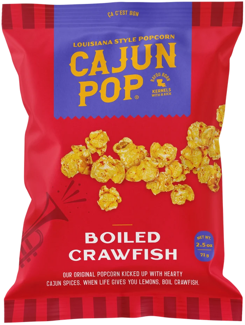 NolaCajun Cajun Pop Popcorn Boiled Crawfish Louisiana Cajun Snack New Orleans