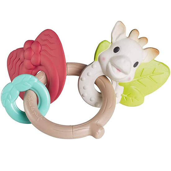 Calisson Inc Sophie La Girafe Natur' Chew Rattle