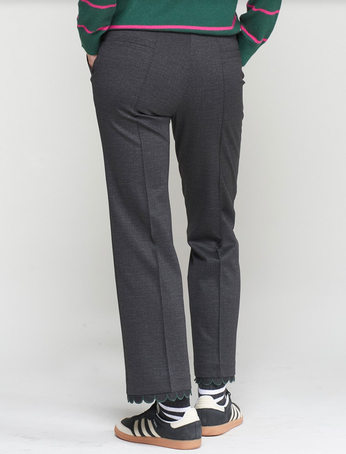 CAROLE EMB. TROUSER