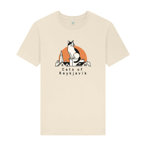 Cats of Reykjavík – Sunset Cat – T-Shirt