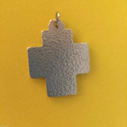 Chi Rho - Big 1" Cross - Crucifix - Medal - Pendant Blessed By Pope | Catholically