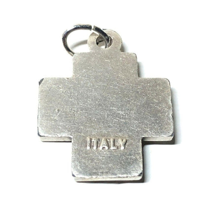 Chi Rho - Cross Blessed by Pope - Medal Pendant Charm | Catholically