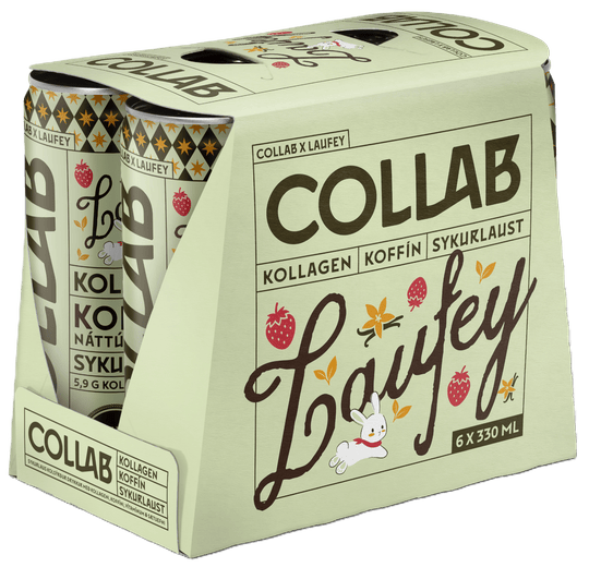 COLLAB x Laufey (6 × 330 ml) — Collagen Energy Drink Pack