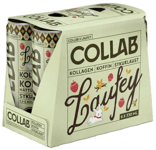 COLLAB x Laufey (6 × 330 ml) — Collagen Energy Drink Pack