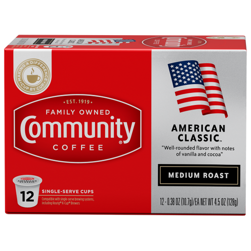 NolaCajun Community Coffee American Classic Single Serve Cups Louisiana Coffee New Orleans