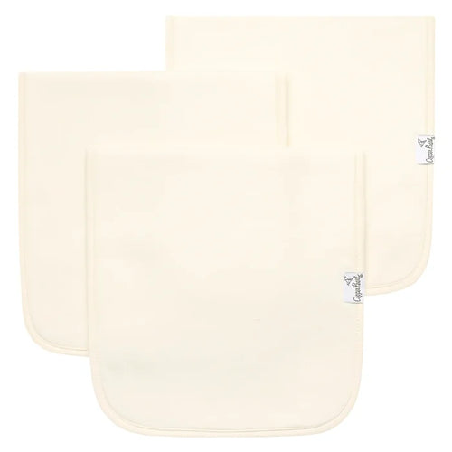 Copper Pearl 3-Pack Burp Cloth Set - Cru