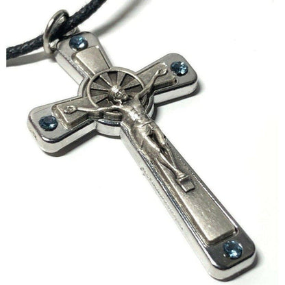Cross - Crucifix - Blessed By Pope - Confirmation - Pendant - Communion Gift | Catholically