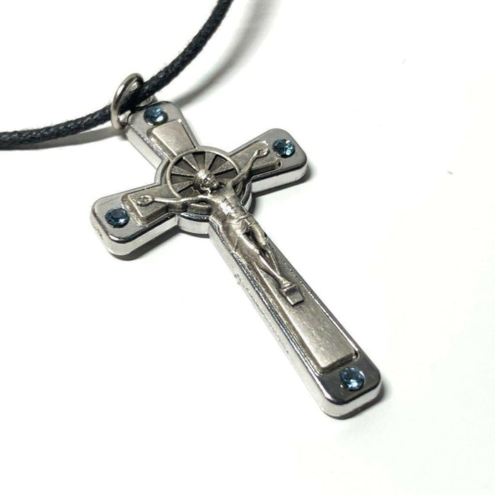 Cross - Crucifix - Blessed By Pope - Confirmation - Pendant - Communion Gift | Catholically