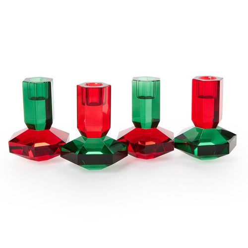 Crystal Taper Candleholder