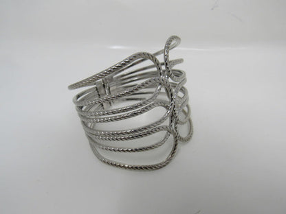 Designer-Hinged-Cuff-Multilayer-Bracelet-Silver-Female-Adult-502 1