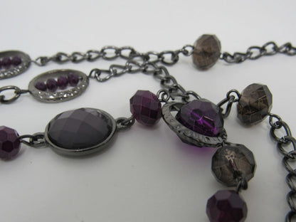 Designer-Matching-Earrings-Bracelet-and-Necklace-Female-Adult-Size-Purples-498 8